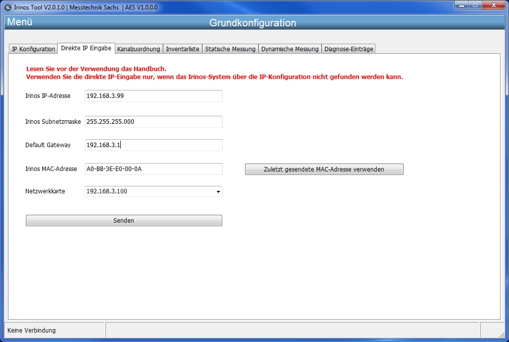 DirektEingabe