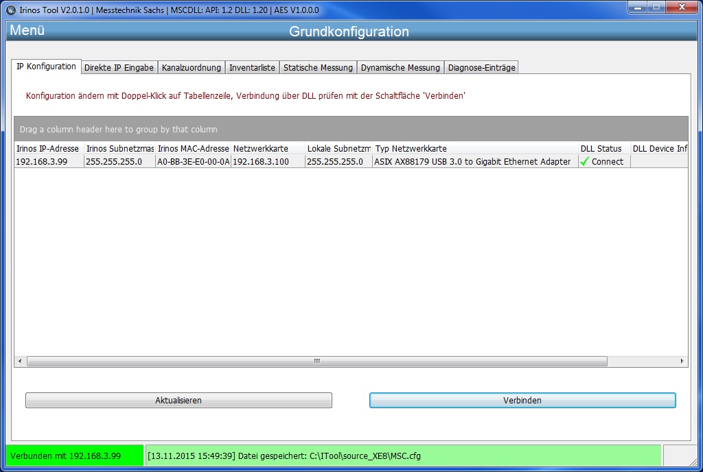 MscDll verbunden MscDll verbunden